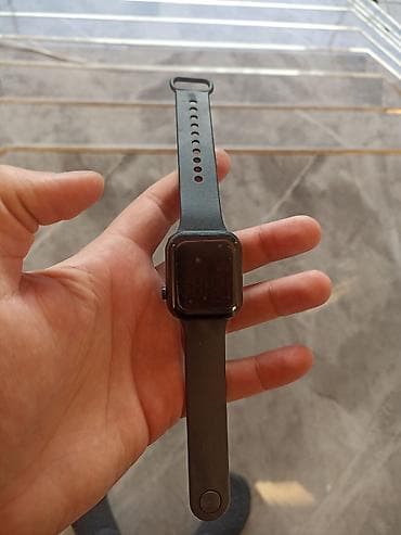 apple watch adapter: Smart saat, Smart, Sensor ekran, rəng - Qara — 1