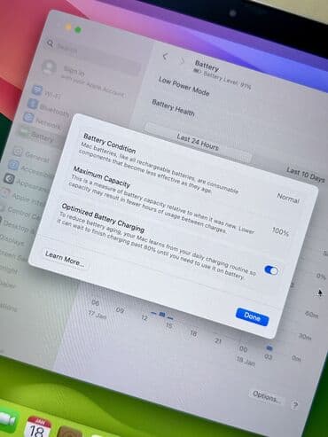 nokia 8800 saphire: Təzə MacBook Air M1 13 Ekran. 8/256 yaddaş. Cəmi 5 dəfə zaryadkaya — 6