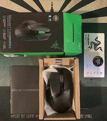 3 birinde printer: Razer Basilisk v3 X HyperSpeed Gaming Mouse. НОВАЯ! Была в — 3