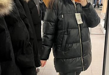 Sviterlər: Dəri kurtka, Zara, L — 2