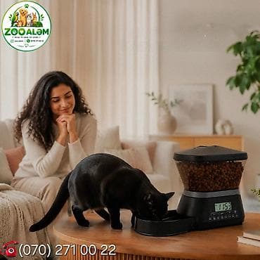 heyvanlar ucun mallar: Avtomatik yem qabı dispenseri (yem qabı) Bu şəkildəki məhsul avtomatik — 6
