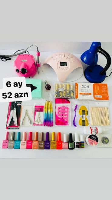 manikur aparatlari: Dirnaq seti 6 ay 52 azn — 1