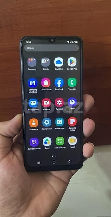 Samsung Galaxy A12, 32 GB, rəng - Boz, Barmaq izi, Face ID
