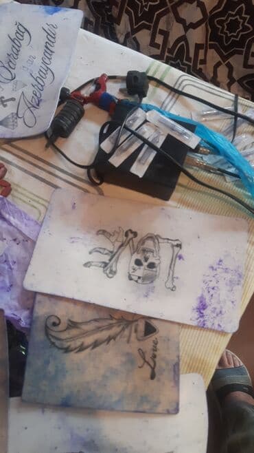 Digər gözəllik və estetika cihazları: Döymə avadanlıqları dəsti - Professional tattoo avadanlıqları: “Old — 4