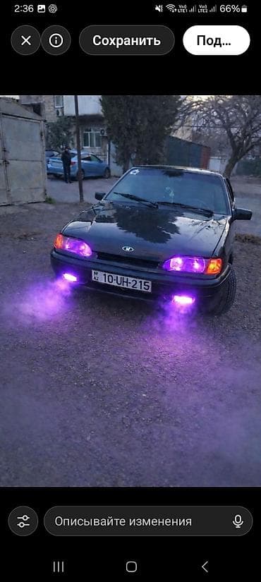 lalafo авто: Lada Samara sedan - Kuzov: 4 qapılı sedan, tünd yaşıl/qara rəng - — 10