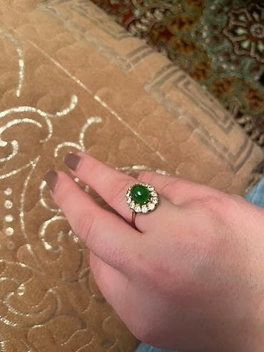 brilyant uzuk: Üzük, Sarı qızıl, 583 Əyar — 1