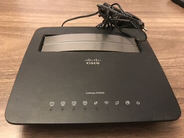 linksys by cisco: Linksys X3500 modeli, ev və ya ofis şəbəkənizi yaratmaq üçün ideal bir — 1