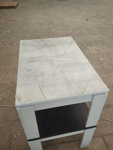 Мебель на заказ: Квадратный стол, Нераскладной, Без колесиков, Ламинат текстурный, С гарантией, Платная доставка, Бесплатная установка — 2