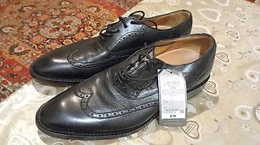 M&S Collection kişi ayaqqabısı – real dəri - Model: klassik broq — 5