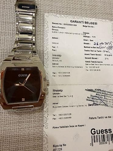 geneva saat: Qol saatı, Guess, rəng - Qara — 2