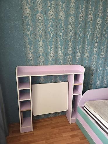 Мебель: Для девочки и мальчика, Б/у, 2 односпальные кровати — 3