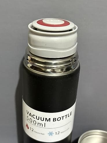 termos: Rəng - Qara, Termos, Paslanmayan polad, 0,5 bucket volume l — 3