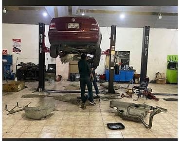 soba ustası: Avtoservis icarəyə verilir. Avtoservisdə 4 ədəd 4 tonluq podyomnik, 1 — 2