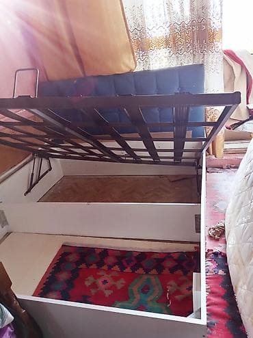 par: İşlənmiş, İkinəfərlik çarpayı, Bazalı, Matras ilə, Siyirməsiz — 8