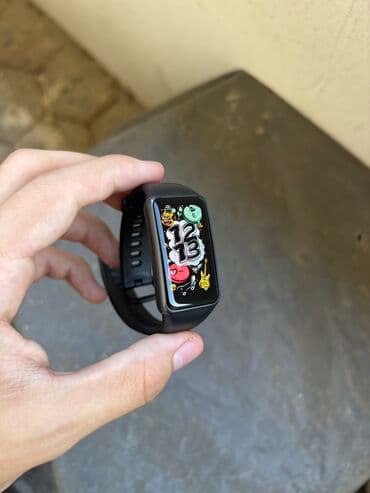 huawei 9: İşlənmiş, Smart saat, Huawei, Sensor ekran, rəng - Qara — 3