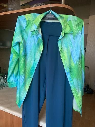 Donlar: Брюки светло-синие, Турция, одеты 1 раз, размер м, к ним имеется — 5