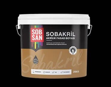 fasad emulsiya: Sobsan fasad Boyası (emusiya) 25 kq lıq. Sobsan fasad Boyası Emusiya — 3