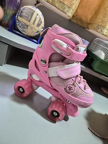 Məhsul: Uşaq dördtəkərli patinlər (rollers) - Rəng: Çəhrayı - Dizayn — 3