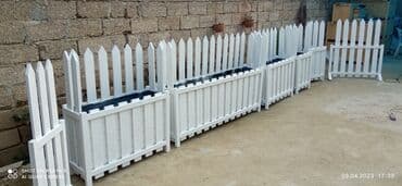 Dibcəklər dekorativ ağaclar və güllər üçün istənilən ölçüdə və rəngdə