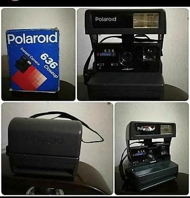 3 birinde printer: Polaroid fotoaparat. 1-2 dəfə işlənib. 50 man. Ünvan 28 may (Port Baku — 1