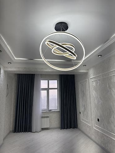 Ev saatları: Led Çılçıraq, 1 lampa, Metal — 2