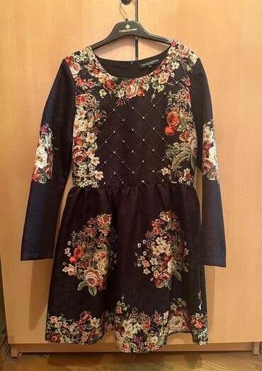 женские индийские платки: Коктейльное платье, Мини, Dolce & Gabbana, XL — 1