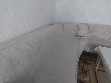 divan ustu ortuk: Divan üçün rəng - Bej Yataq örtüyü — 3