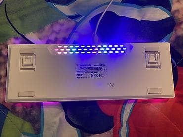 klaviatura 60: Rampage Radiant K11 kompak tənzimlənən RGB işıqlı klaviatura blue — 4