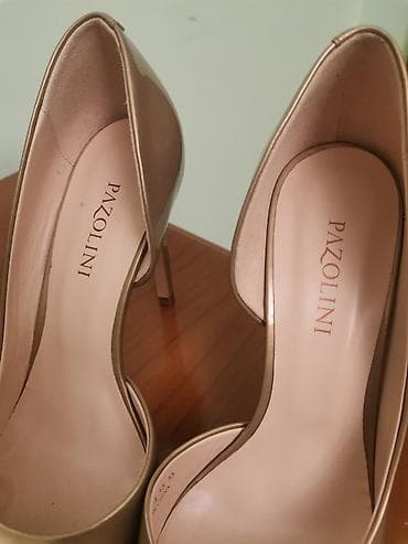 Bentley: PAZOLINI qadın tufliləri - Model: klassik sivri burunlu, dərin — 2