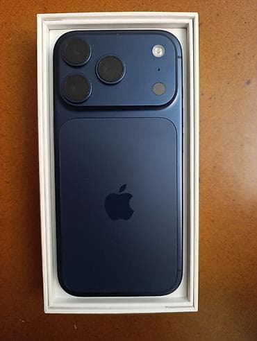 iphon 14: IPhone 17 Pro, 256 GB, Göy, Face ID — 2