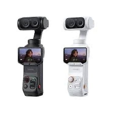 Kompakt 3 oxlu stabilizatorlu cib kamerası - İnteqrə olunmuş 3 oxlu