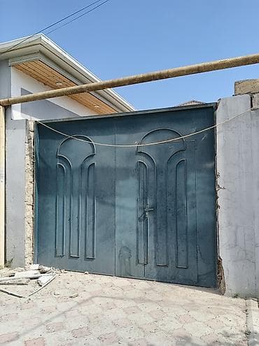 qapi darvaza: Metal darvaza və qapı dəsti eni 3metr hundurluk 2.5metr - Material — 3