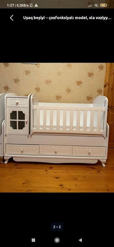 Oğlan və qız üçün, Dördbucaq, Beşik, Dəstsiz, Matrassız, Yellənmə mexanizmsiz lalafo.az -da Oğlan və qız üçün, Dördbucaq, Beşik, Dəstsiz, Matrassız, Yellənmə mexanizmsiz