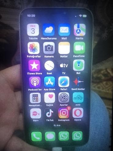 IPhone 16 Pro, Gümüşü, Face ID