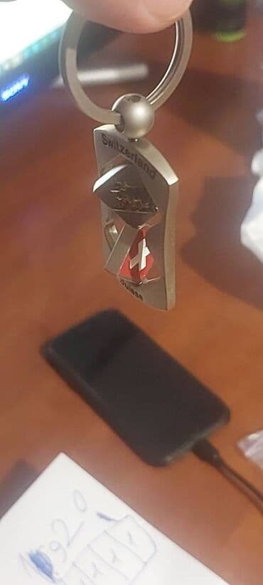 Brelok, İsveçrə, latun