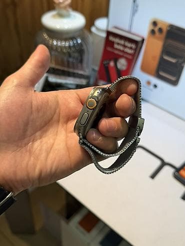 Smart saatlar: Smart saat, Apple, Sensor ekran, rəng - Gümüşü — 6