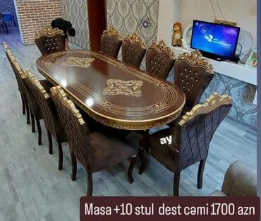 novruz stolu: Masa stol stul desti — 1