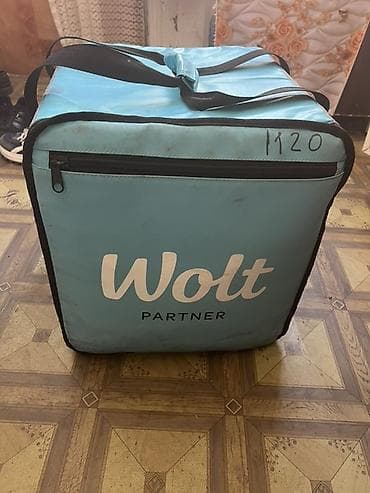 Wolt Partner termo çatdırılma çantası - Ölçü: böyük həcmli, kvadrat