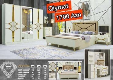 купить двуспальная кровать: Двуспальная кровать, Азербайджан, Новый — 7
