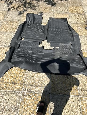 rezinlər: Avtomobil üçün tam ölçülü 3D döşəmə xalça dəsti - Material: qalın — 2