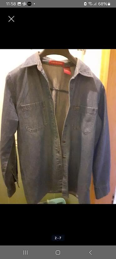 женские джинсовые жилетки: Qadınlar üçün cins köynək- pencək - Material: orta qalınlıqda denim — 2