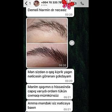 Qaş və kiprik üçün qidalandırıcı yağ Məhsulun təsviri: - Qaş və — 3