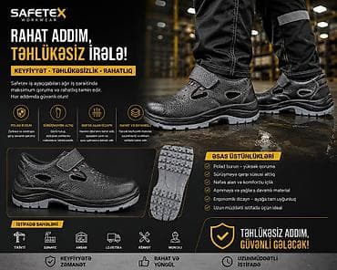brend ayaqqabılar: Safetex Workwear təhlükəsizlik ayaqqabıları – ağır iş şəraitində — 9