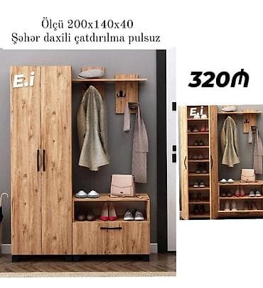 mebel shkaf: Dəhliz mebeli Yep yeni 320 azn rəng seçimi var çatdırılma var — 1