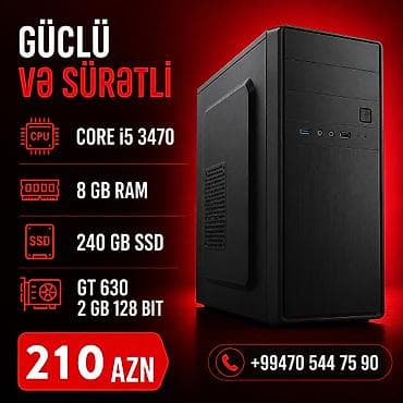 hp printer: 2 ci el super ideal vezyetde komputerler teze kimi ✅Core i5 3470 ✅8 — 1