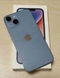 quba telfonlar: IPhone 14, 128 GB, Mavi, Face ID, Sənədlərlə, Zəmanət — 5