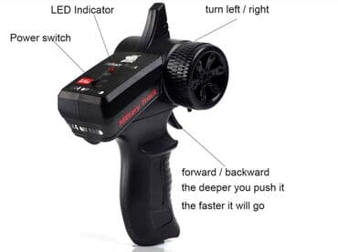 transmitter: Qaz 66 model herbi pultu masin. 6V 700mah NiCd rechargeable batareya — 7