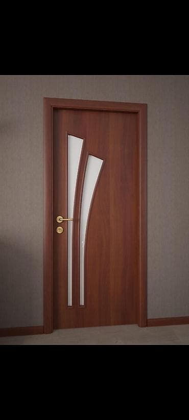 qapi dekoru: Məhsul: Daxili otaq qapıları – dekorativ şüşəli model Xüsusiyyətlər — 3