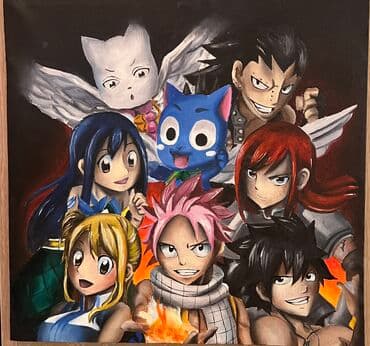 divar guzgu: Картина аниме «Хвост феи» — 1