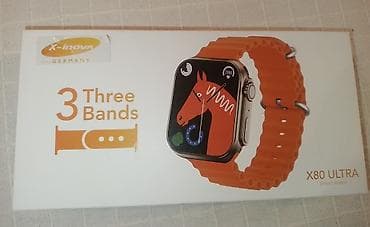 x8 ultra smartwatch qiyməti: Smart saat, Suya davamlı, rəng - Qara — 1
